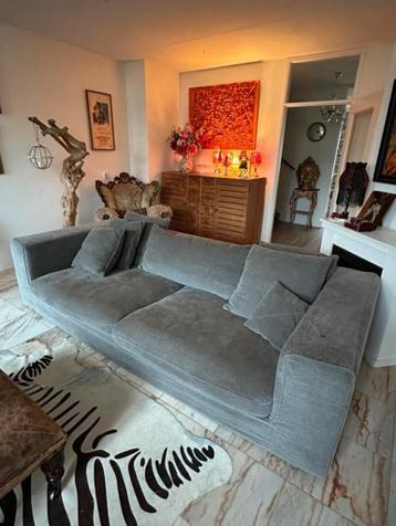 Grijze lounge bank 3 personen Loods 5