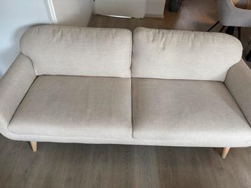 Bankstel 3 persoons beige