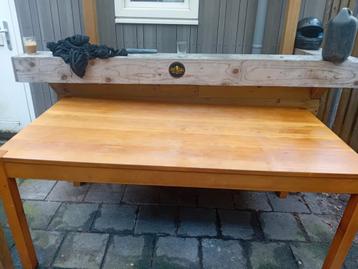 Grenen eettafel voor 6/8 personen