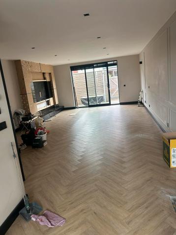 Kliklaminaat gebruikt, in goede staat