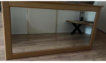 Spiegel & glas schilderij