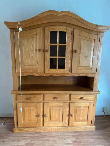 Eiken houten kast