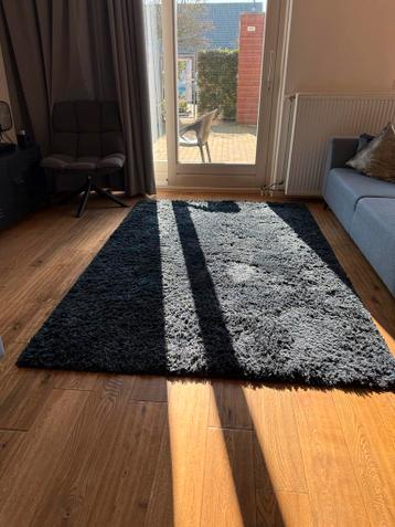 Gratis op te halen groot Donkerblauw gemeleerd vloerkleed