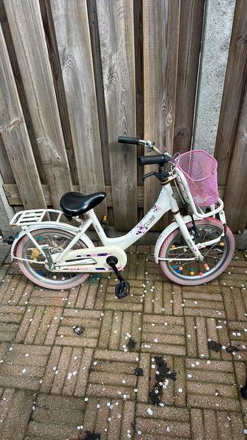 Meisjes fiets 16 inch gratis