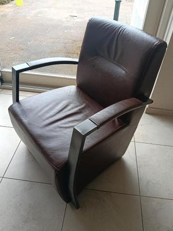 Fauteuil bruin