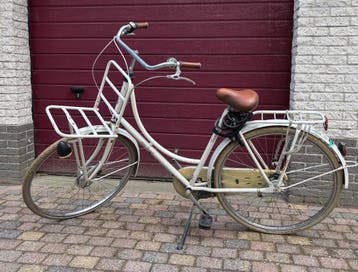Meisjesfiets met voordrager