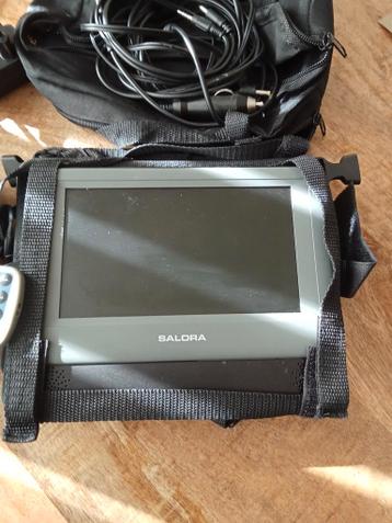Portable dvd speler met 2 schermpjes