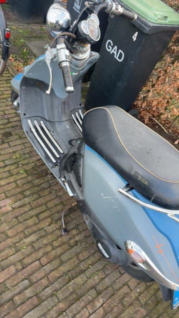Scooter loopt niet gratis