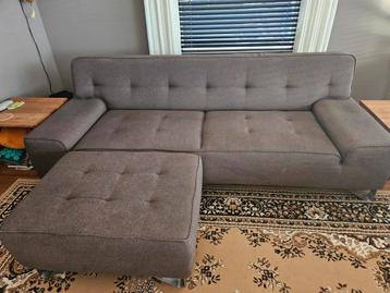 3-zits bank inclusief hocker