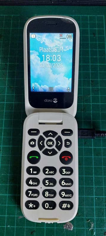 Doro senioren GSM - Eenvoudig en gebruiksvriendelijk