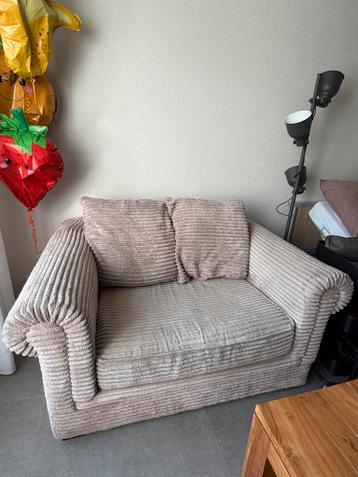 1,5-persoonsbank met poef