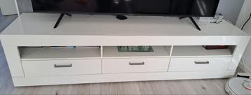 Witte tv-kast 210 cm