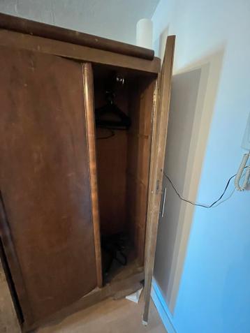 Vintage Kledingkast / Garderobekast - Jaren '30 Stijl