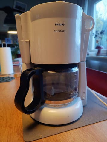 Gratis koffiezetapparaat - werkt, lekt een beetje