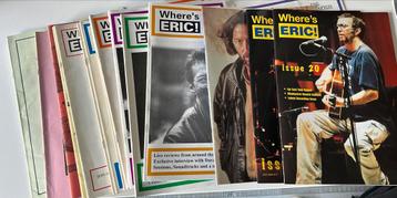 Magazine Eric Clapton - Where's Eric! - ca. 18 stuks