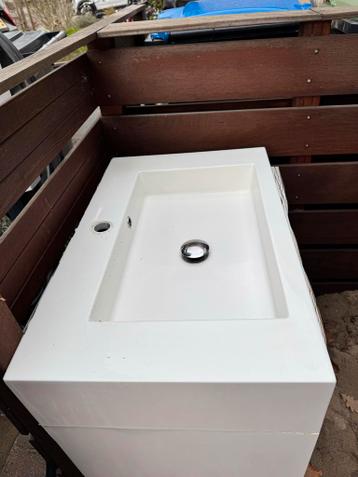 Wastafel Tiger 70cm - Wit