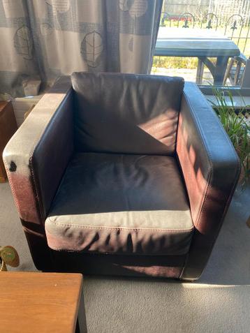 Leren fauteuils / stoelen