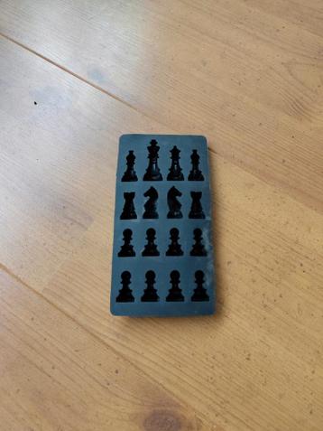 Schaakstukken ijsklontjes maker / chocolade vorm