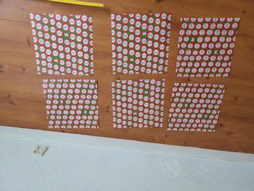 Set van 6 placemats - 37x37cm