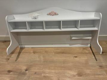 Opzetstuk kinderbureau, wit, gratis af te halen