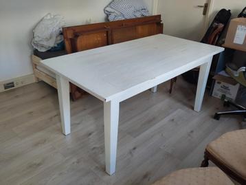 Zware houten eettafel - gratis ophalen