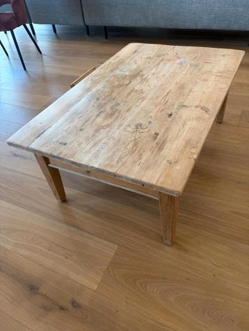 Salontafel grenen, gratis!