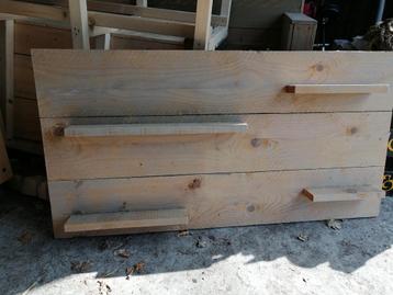 Wandbord steigerhout