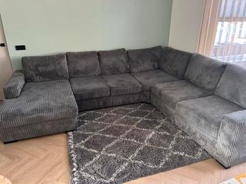 Gratis Hoekbank ribstof