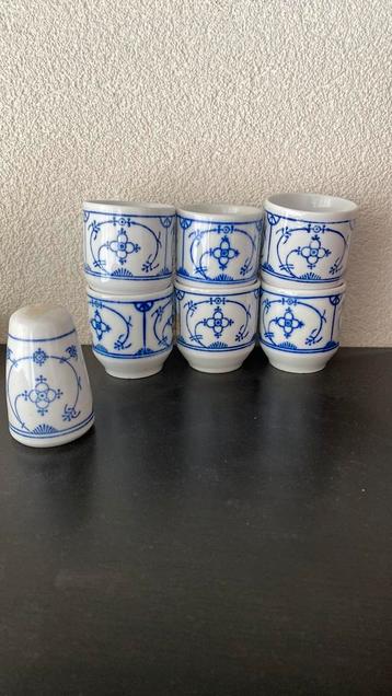 Eierdopjes saks blauw