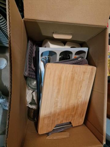 Gratis bestek, glazen, borden en meer keukengerei