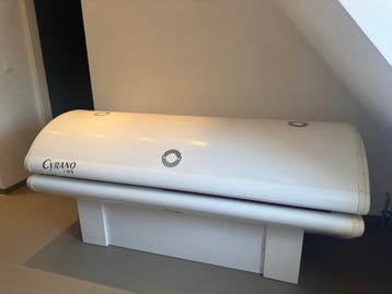 Gratis afhalen- Zonnebank Cyrano C12 5 - Dubbelzijdig