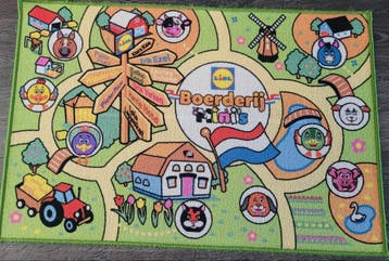 Gratis Vloerkleed Lidl Boerderij Minis Speelkleed