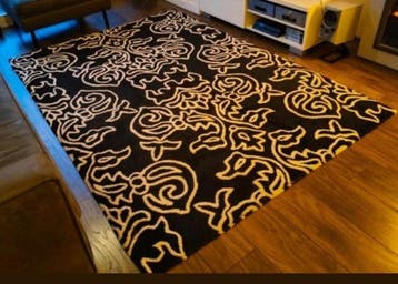 Gratis vloerkleed 160x230 cm met lichte vlekjes