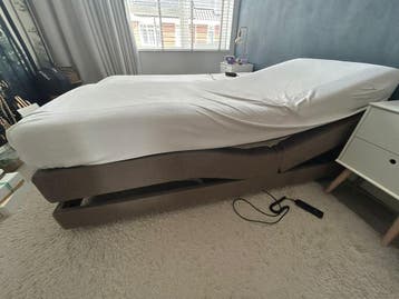 Electrisch verstelbare boxspring