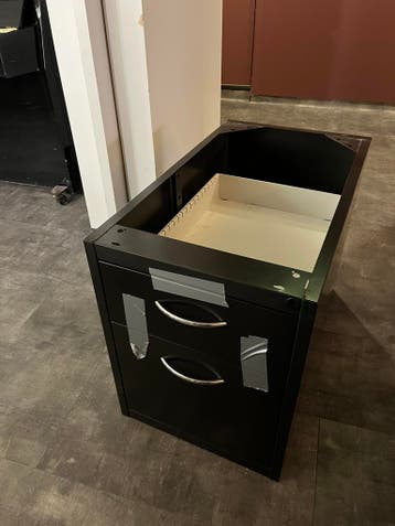 Metalen Ladekast /bureau-lades