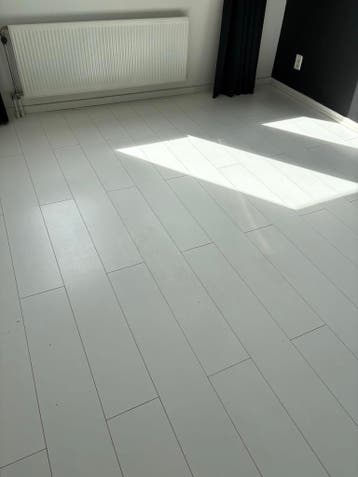 Wit laminaat 50m2