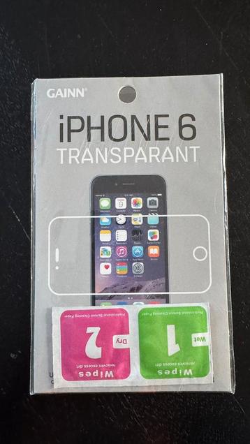 GRATIS screenprotector iphone 6