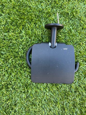 GRATIS zwarte toiletrolhouder