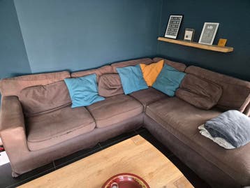 Grote hoekbank voor chillhok - 2x3 meter