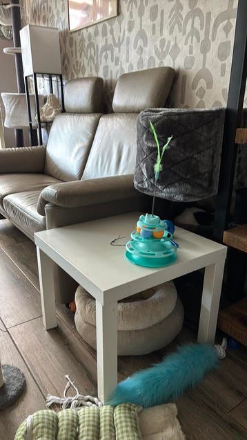 Witte ikea tafel graris