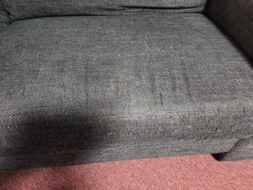 [GRATIS AFHALEN] Tweezits bank donker grijs