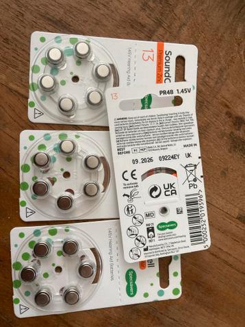 Specsavers SoundC Premium Zink hoorbatterijen 13 PR48