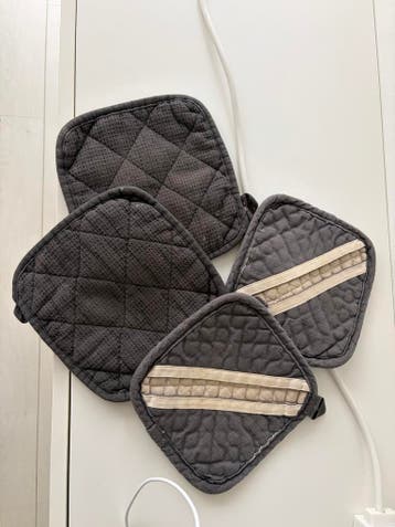 Gratis pannenlappen - set van 4 stuks