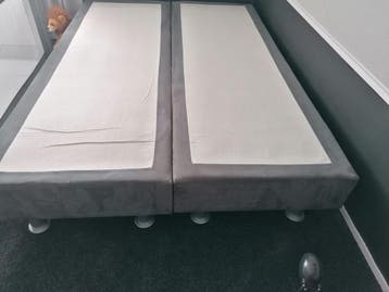 Gratis! Boxspring onderstel - Grijs - 70 bij 200 cm
