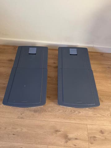 GRATIS 2 opbergbakken met deksel