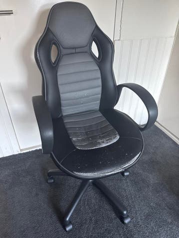 Bureaustoel zwart/grijs