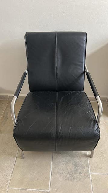 GRATIS leren stoel zsm afhalen