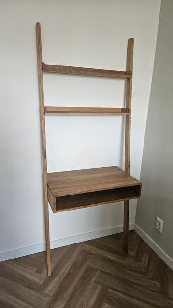 Leun bureau massief eikenhout Home Delight