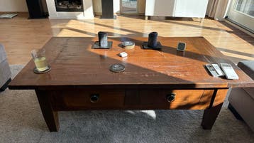 Salontafel met lades