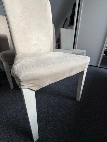 6 IKEA HENRIKSDAL stoelen - Beige, goede staat, gratis af te